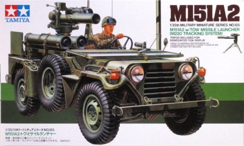 Go to product TAMIYA 35125 - 1:35 M151A2 w/Tow Missile