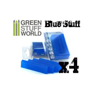 GREEN STUFF 9015 - Molds Blue Stuff 4 bars - Masa modelarska termoplastyczna