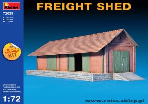 MINIART 72029 - 1:72 Freight Shed - multicolored kit