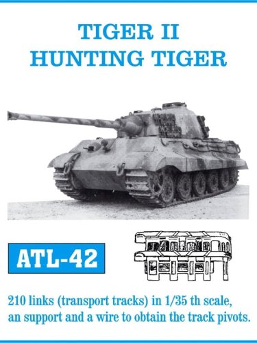 Go to product Friulmodel ATL-042 - 1:35 Tiger II / Hunting Tiger metal tracks