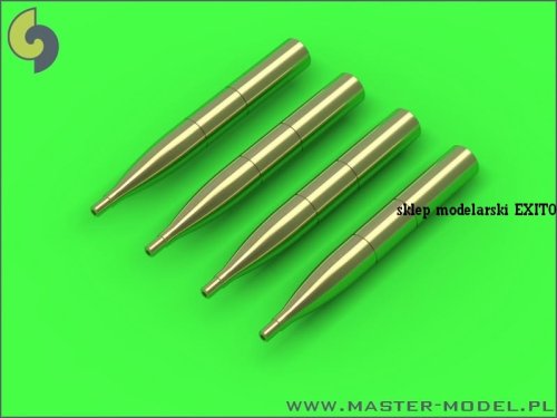 Go to product MASTER AM-72-077 - 1:72 Fairey Firefly cannon barrels Hispano 20mm long fairings