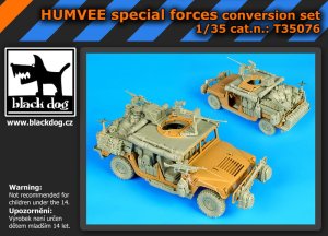 BLACK DOG T35076 - 1:35 HUMVEE Special forces conversion set