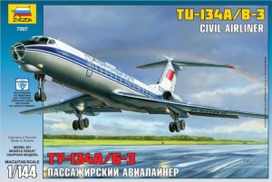 ZVEZDA 7007 - 1:144 Tupolev Tu-134B