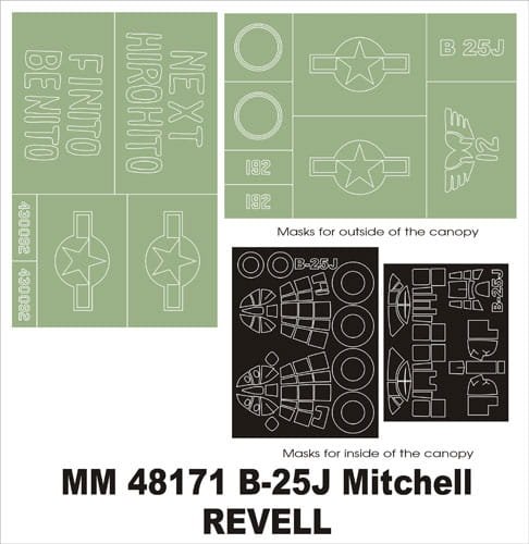 Go to product MONTEX MM48171 - 1:48 B-25J Mitchell