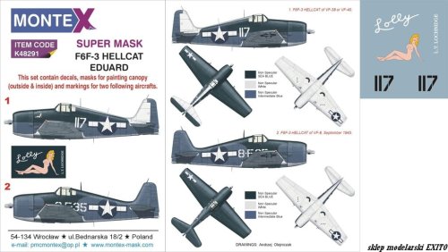 Go to product MONTEX K48291 - 1:48 F6F-3 H