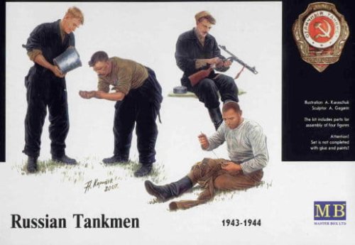 Go to product MASTER BOX 3535 - 1:35 Russian tankmen, 1943-1944