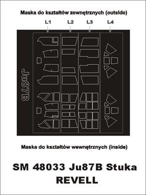 Go to product MONTEX SM48033 - 1:48 Junkers Ju-87 B Stuka