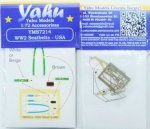 YAHU YMS7214 - 1:72 WW2 seatbelts - USAAF & USN