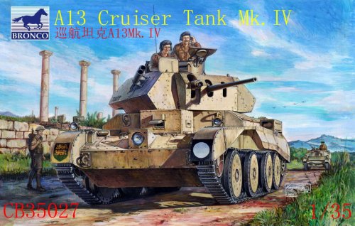 Go to product BRONCO CB 35027 - 1:35 A13 Cruiser Tank Mk. II CT Mk.IV