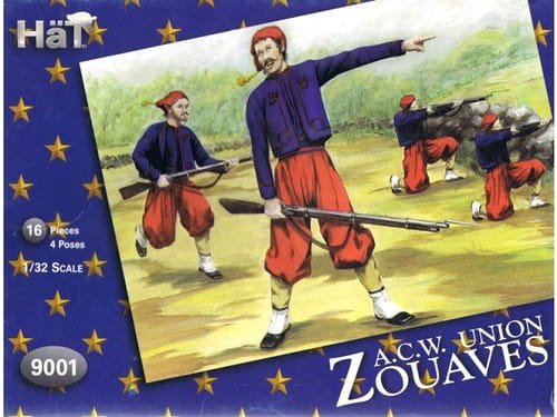 Go to product HAT 9001 - 1:32 American Civil War Zouaves