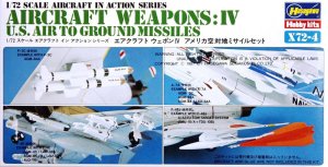 HASEGAWA X7204 - 1:72 U.S.Aircraft Weapons IV - Air to Ground Missiles