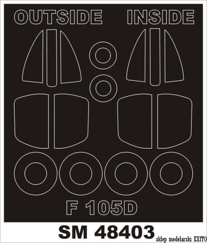 Go to product MONTEX SM48403 - 1:48 F-105D