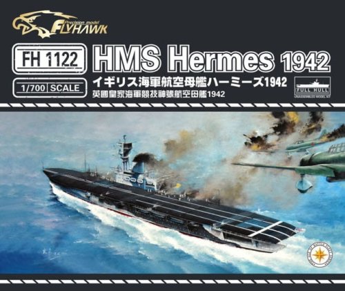 Go to product FLYHAWK 1122 - 1:72 HMS Hermes 1942