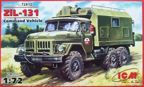 Go to product ICM 72812 - 1:72 ZiL-131, Command Vehicle