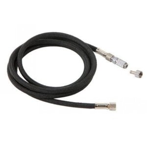 FINE-ART FA-625 - Wężyk do kompresora / aerografu - 1/8 cala x 1/8 cala z szybkozłączką, opleciony 1,8 m