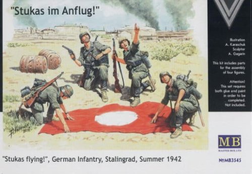 Go to product MASTER BOX 3545 - 1:35 Stukas im Anflug!