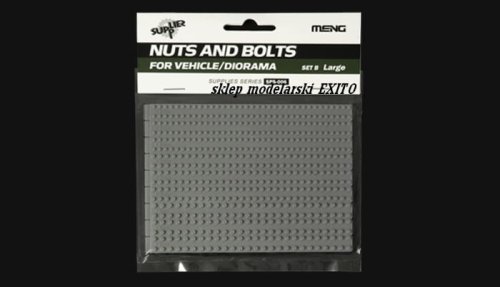Go to product MENG MODEL SPS006 - Nuts and Bolts for Vehicle / Diorama - Set B Large