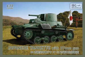 IBG 72046 - 1:72 Type 94 Japanese Tankette with 37mm gun