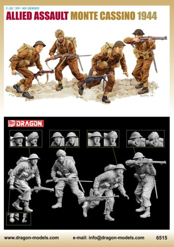Go to product DRAGON 6515 - 1:35 Allied Assault Monte Cassino