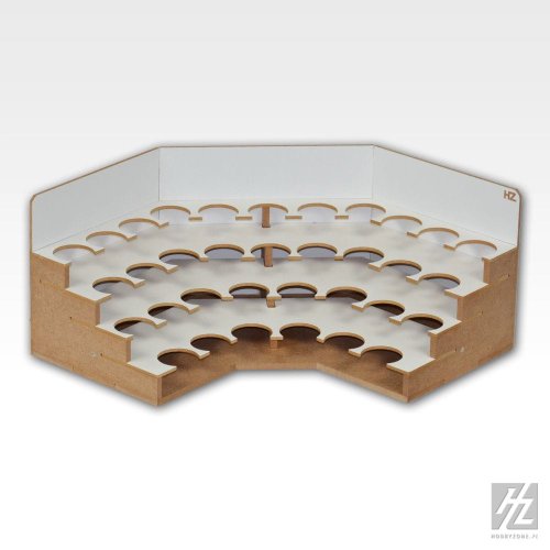 Go to product HOBBYZONE OM06B Organizer Modułowy - Moduł Narożny na Farby 36mm