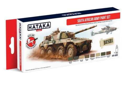 Go to product HATAKA AS92 - South African Army paint set