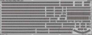 EDUARD 53060 - 1:350 Prinz Eugen railings