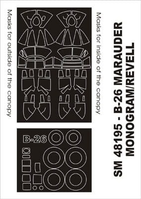 Go to product MONTEX SM48195 - 1:48 B-26 B/G Marauder