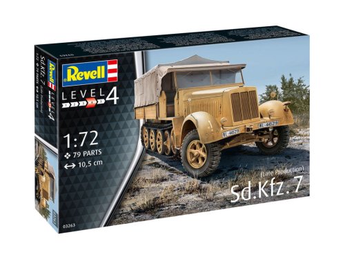 Go to product REVELL 03263 - 1:72 Sd.Kfz. 7 (Late Production)
