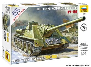 ZVEZDA 5044 - 1:72 Soviet Tank Destroyer SU-100