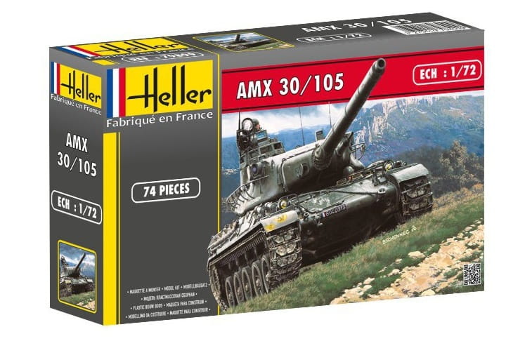 Go to product HELLER 79899 - 1:72 AMX 30/105