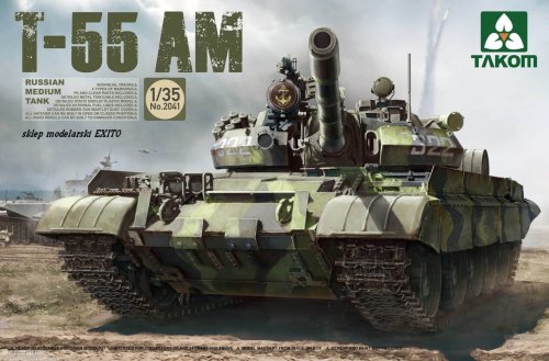 Go to product TAKOM 2041 - 1:35 T-55 AM Russian Medium Tank