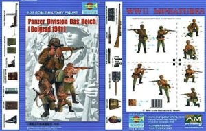 TRUMPETER 00403 - 1:35 German Motorized Regiment Belgrade 1941