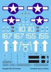 TECHMOD 48068 - 1:48 Vought F4U-1D Corsair w/mask