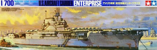 Go to product TAMIYA 77514 - 1:700 US Aircraft Carrier Enterprise