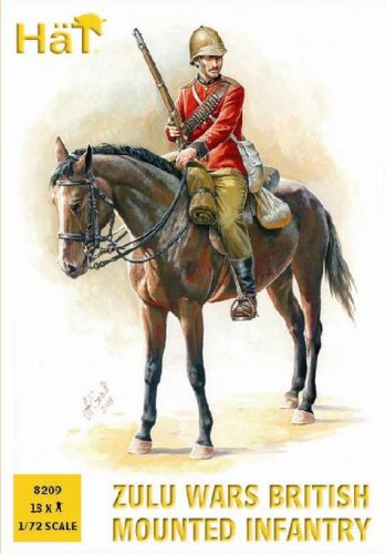Go to product HAT 8209 - 1:72 Zulu Wars British Mounted Infantry