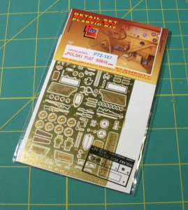 PART P72167 - 1:72 Polski Fiat 508/III (late version)
