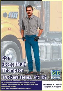 MASTER BOX 24042 - 1:24 Stan (Long Haul) Thompson Truckers series 2