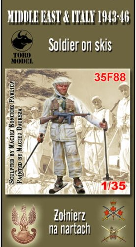 Go to product TORO MODEL 35F88 - 1:35 Middle East & Italy 1943-46 - Soldier on skis