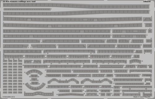 Go to product EDUARD 53073 - 1:350 Yamato railings new tool