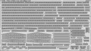 EDUARD 53089 - 1:350 Prince of Wales cranes and railings