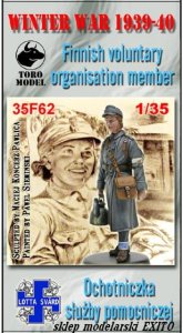 TORO MODEL 35F62 - 1:35 Winter War 1939-40 Lotta Svard Finnish voluntary organisation member