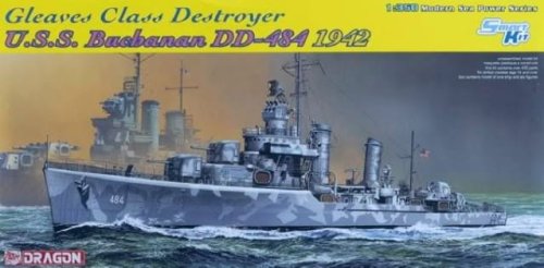 Go to product DRAGON 1021 - 1:350 U.S.S. Buchanan DD-484 1942