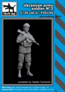 BLACK DOG F35145 - 1:35 Ukrainian army soldier N°2