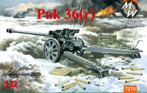 Go to product MILITARY WHEELS 7270 - 1:72 PaK 36(r)