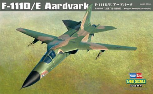 Go to product HOBBY BOSS 80350 - 1:48 F-111 D/E Aardvark