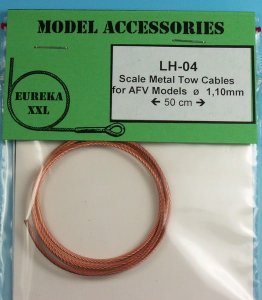 EUREKA XXL LH-04 - Towing cable, diameter 1,10 mm, length: 50cm