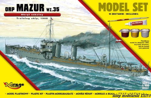 Go to product MIRAGE 840061 - 1:400 ORP Mazur 1935 - Model Set