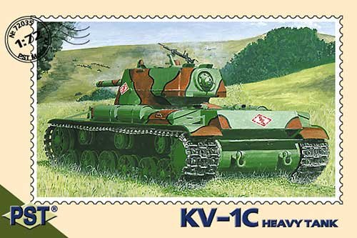 Go to product PST 72035 - 1:72 KV-1C Heavy Tank