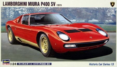 Go to product HASEGAWA HC13 - 1:24 Lamborghini Miura P400 SV