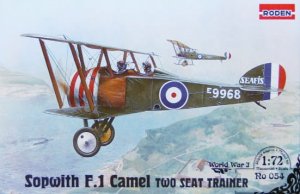 RODEN 054 - 1:72 Sopwith F1 Camel Two-Seat Trainer
